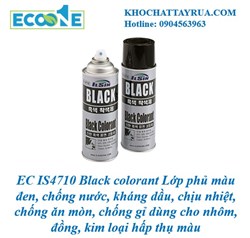 EC IS4710 Black Colorant Lớp phủ chống nước chống gỉ chống ăn mòn cho kim loại